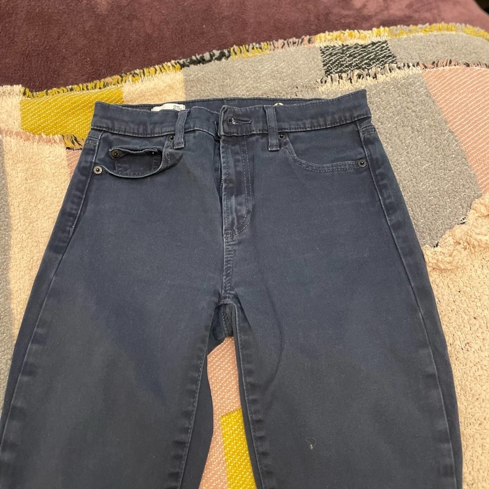 GAP Dark Blue Skinny Pants - Picture 2 of 6